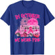 In October Wear Pink School Bus Breast Cancer Awareness T-Shirt - T-Shirt | Royal
