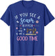 If you see a running stitch is not a good time sewing T-Shirt - T-Shirt | Royal