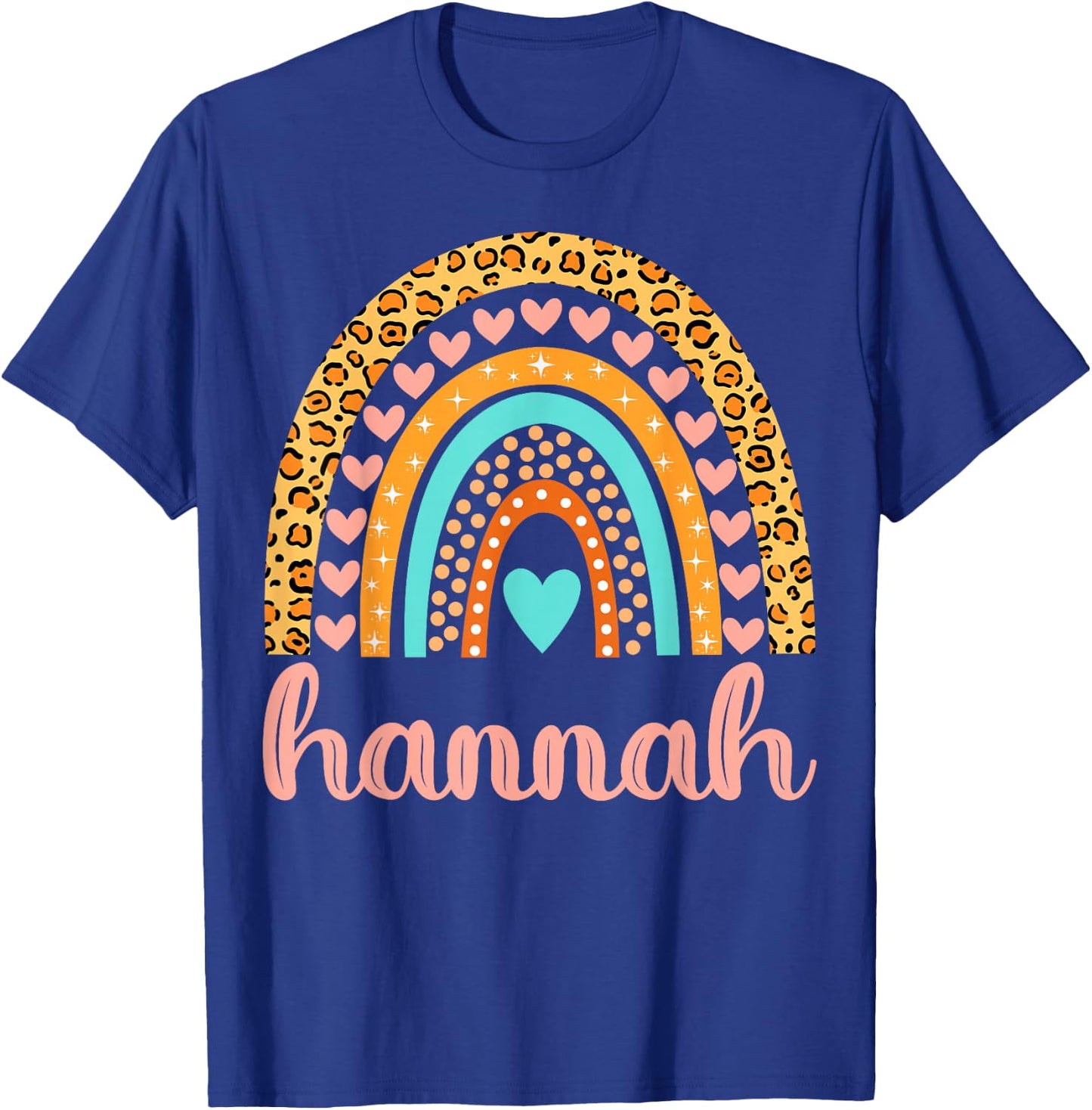 Hannah Hannah Name Birthday Shirt Gift T-Shirt - T-Shirt | Royal