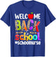 Welcome Back To School Nurse First Day Of School Leopard T-Shirt - T-Shirt | Royal
