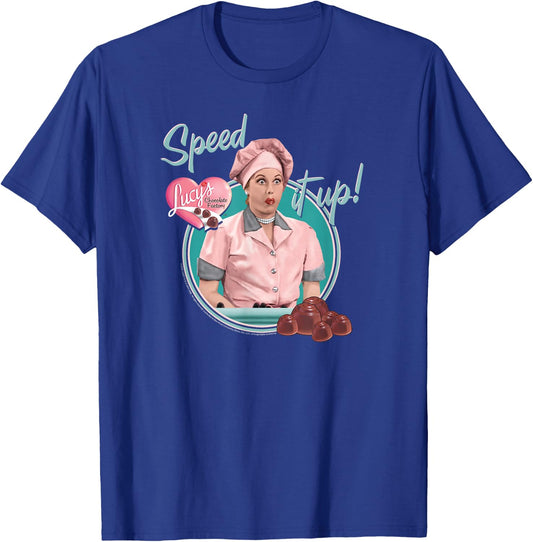 I Love Lucy Speed It Up T-Shirt - T-Shirt | Royal