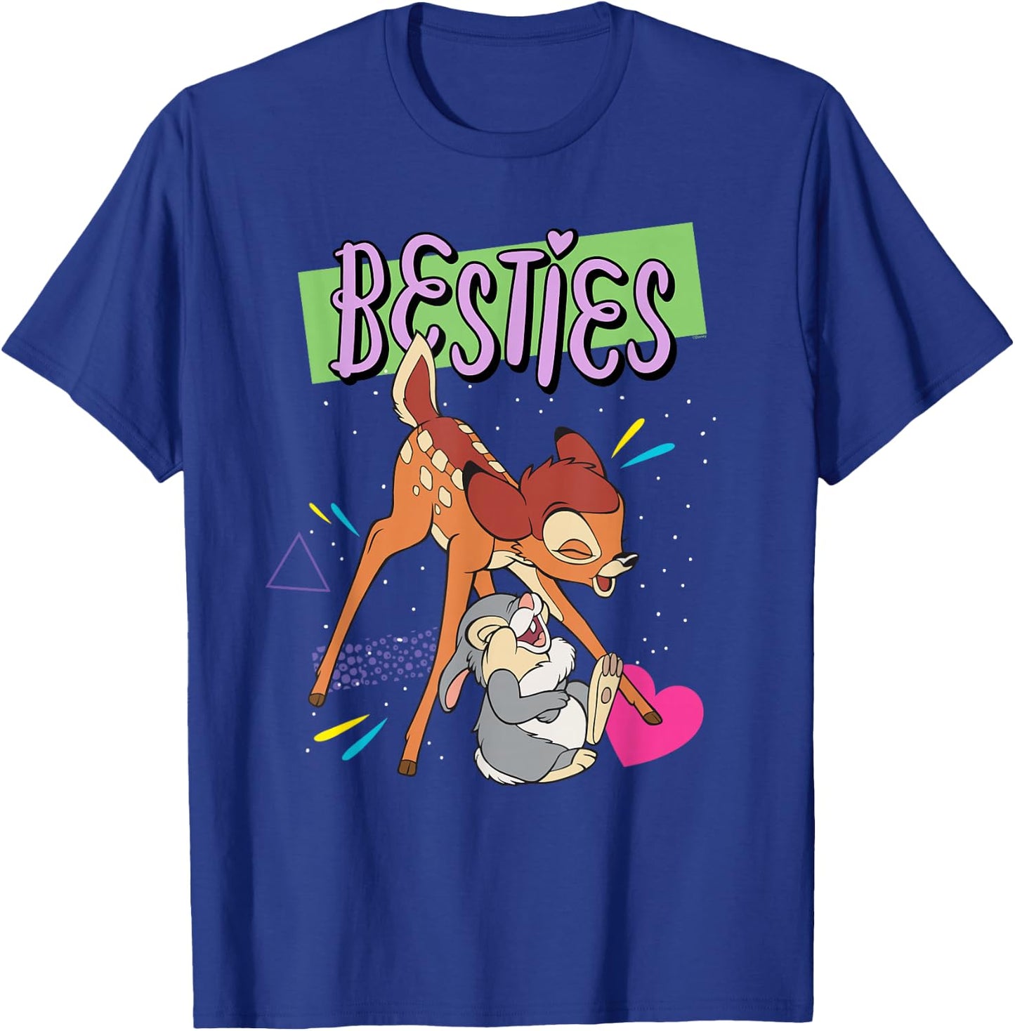 Marvel Legends Disney Bambi and Thumper Besties BFF Best Friends Valentine T-Shirt - T-Shirt | Royal