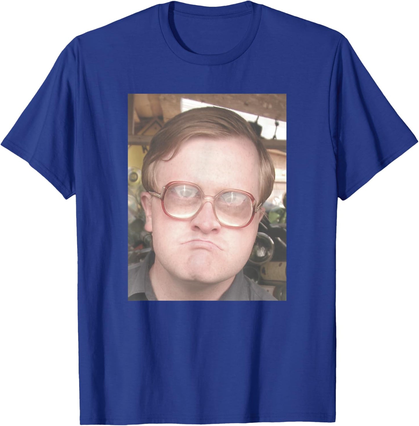 Trailer Park Boys Bubbles Front & Back Portrait T-Shirt - T-Shirt | Royal