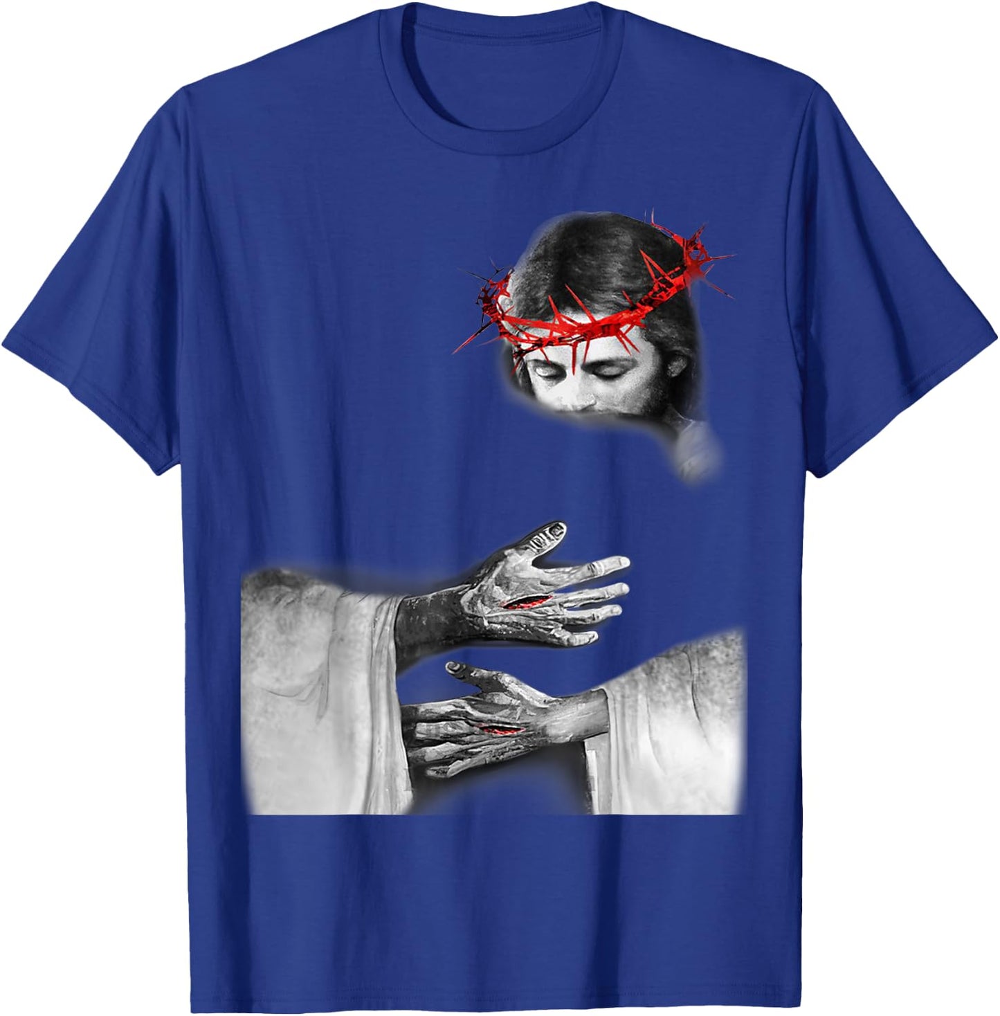 Jesus Hug T-Shirt - T-Shirt | Royal