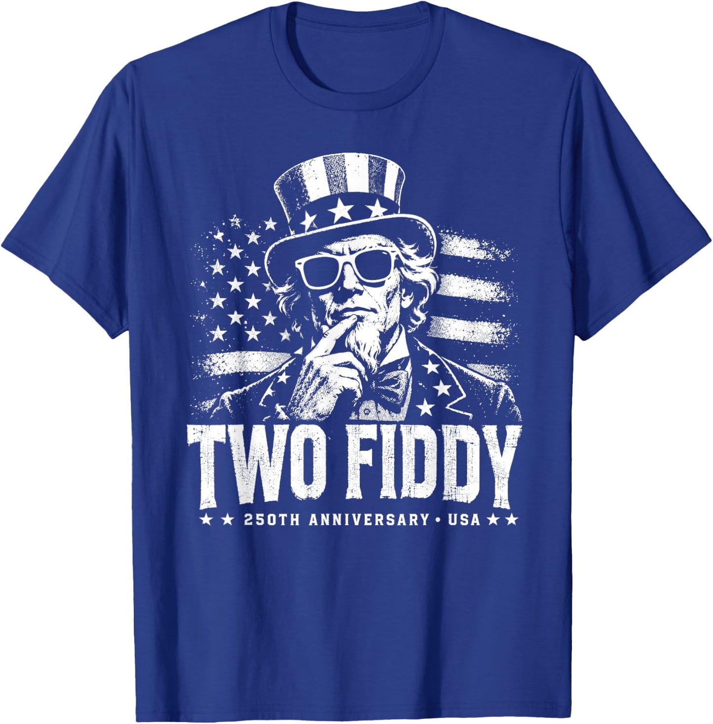 Two Fiddy T-Shirt - T-Shirt | Royal