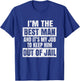 I'm The Best Man - Funny Grooms Bachelor Party Gift T-Shirt - T-Shirt | Royal