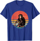 Chimpanzee Monkey Shirt Retro Vintage Chimp Wild Zoo Animal T-Shirt - T-Shirt | Royal