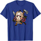 Friday The 13th Jason Classical Art Tattoo Style T-Shirt - T-Shirt | Royal