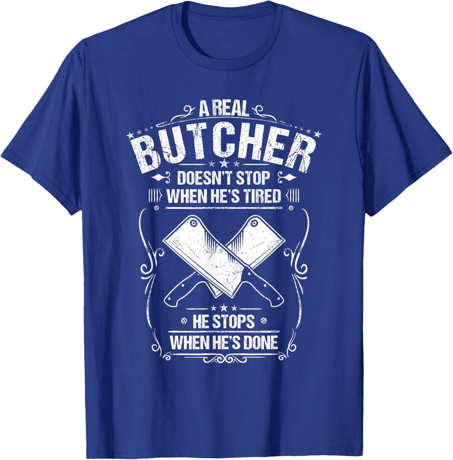 Butchery When He's Done Butcher T-Shirt - T-Shirt | Royal