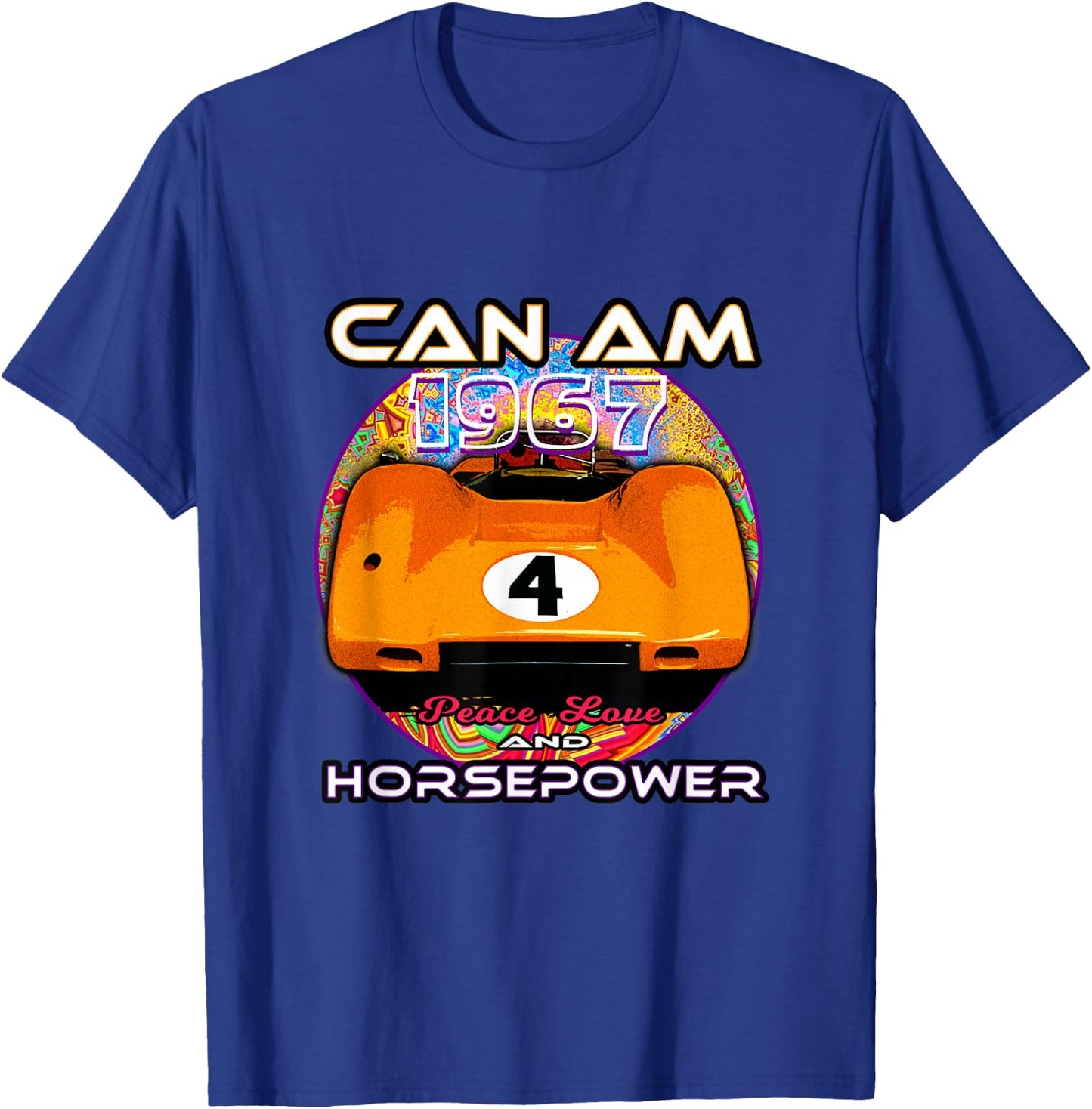 Can Am Historic Racing 1967 shirt T-Shirt - T-Shirt | Royal