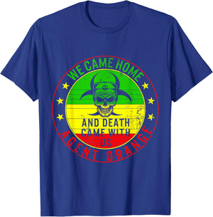 Vietnam Veterans Day Orange Agent Victims Retired Soldiers T-Shirt - T-Shirt | Royal