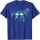 Neon Dog Chinese Crested Women Girls Kids T-Shirt - T-Shirt | Royal