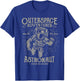 Vintage Astronaut Spaceman Universe Outer Space Astronaut T-Shirt - T-Shirt | Royal