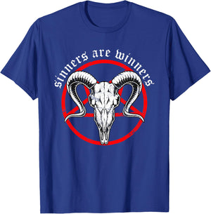 Antichrist Sinners are Winners Sünner T-Shirt - T-Shirt | Royal