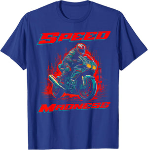 Racing Motorbike T-Shirt - T-Shirt | Royal