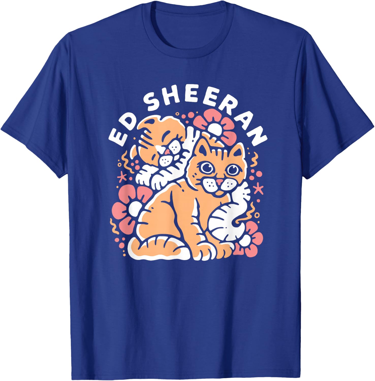 Ed Sheeran Cats T-Shirt - T-Shirt | Royal