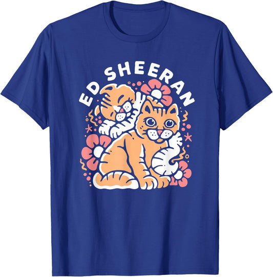 Ed Sheeran Cats T-Shirt - T-Shirt | Royal
