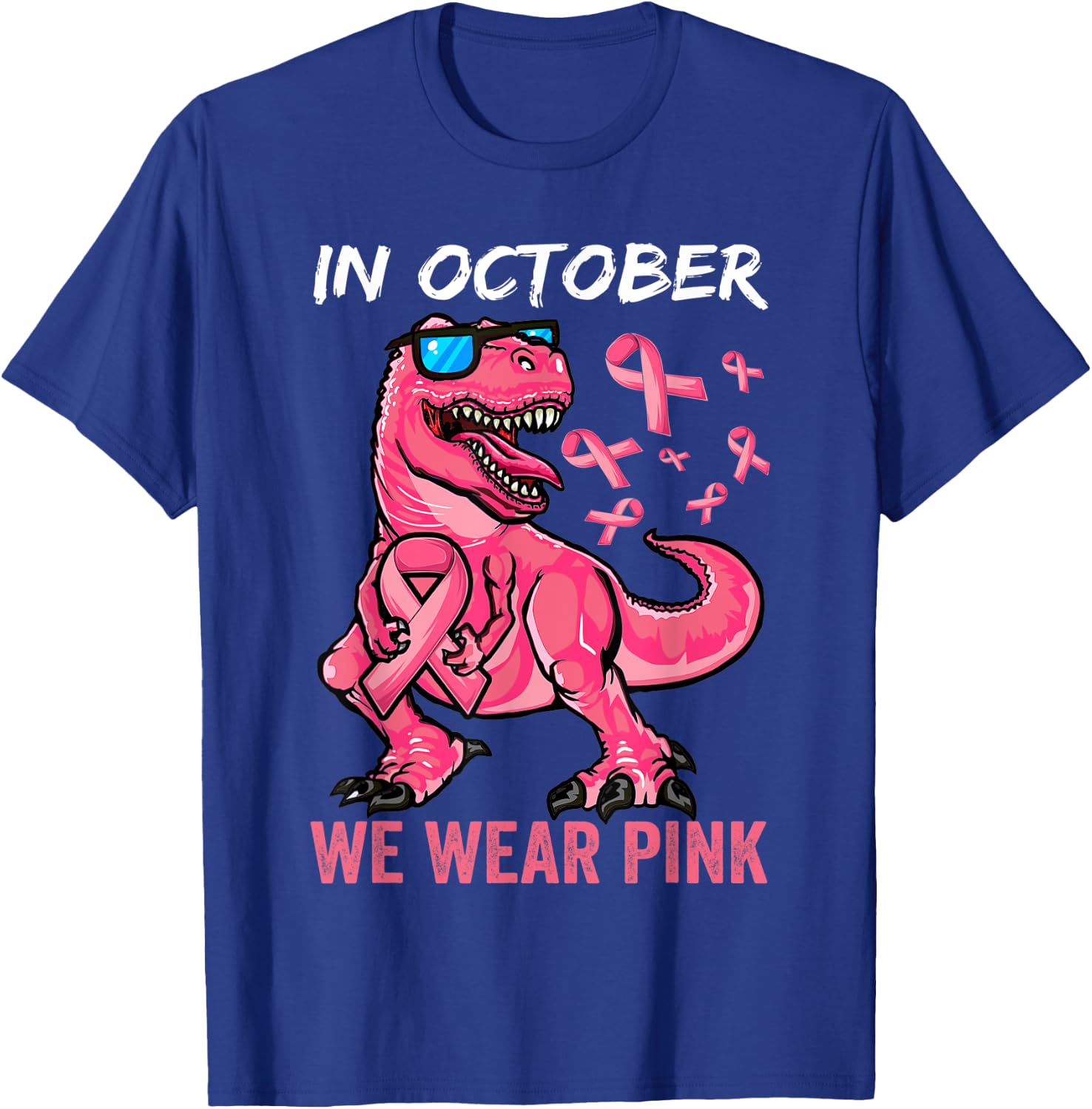 Breast Cancer Shirt for Boys, Breast Cancer Shirts for Kids T-Shirt - T-Shirt | Royal