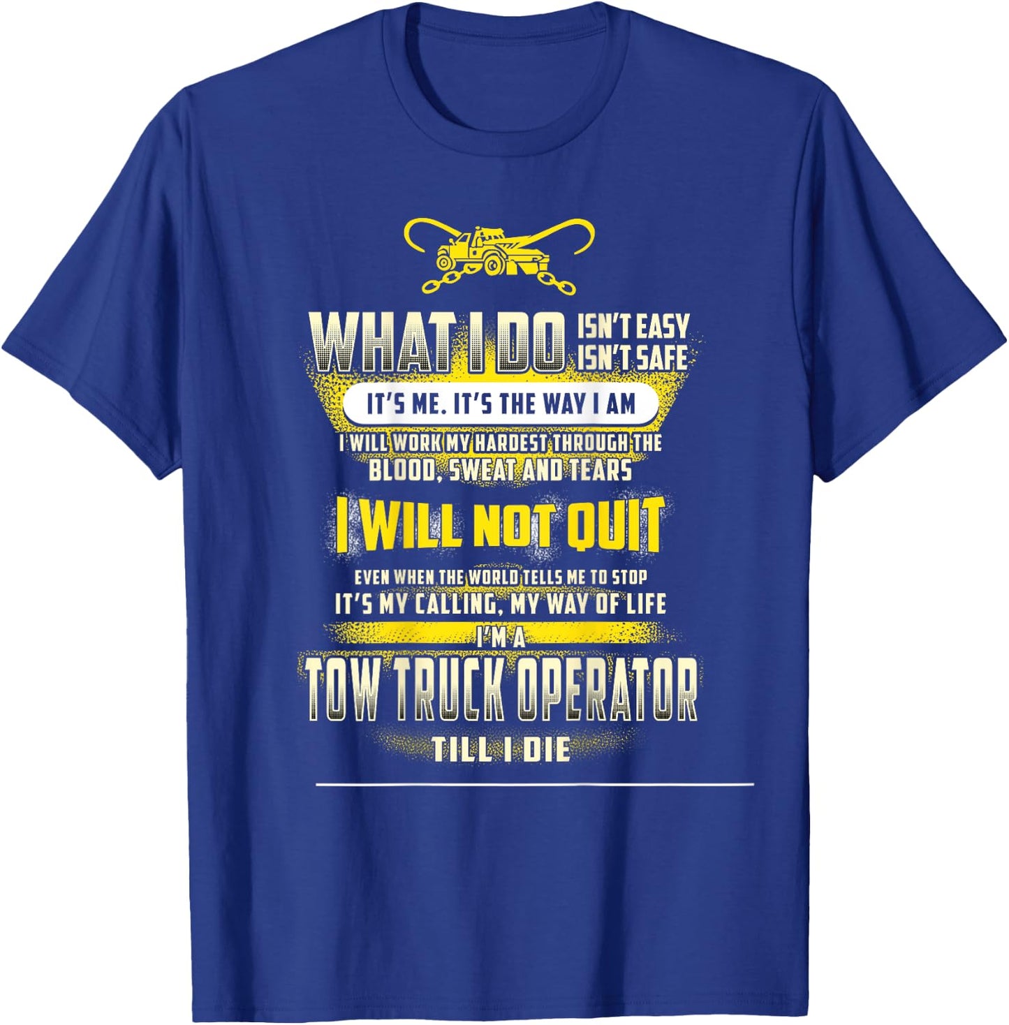 Tow lives matter Shirt T-Shirt - T-Shirt | Royal
