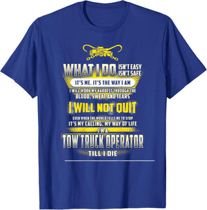 Tow lives matter Shirt T-Shirt - T-Shirt | Royal