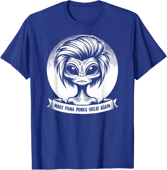 Make Puma Punku Great Again Ancient Astronaut Theorist Alien T-Shirt - T-Shirt | Royal