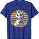 Grunge Unicorn Robot Robotic Cuddle Cyborg T-Shirt - T-Shirt | Royal