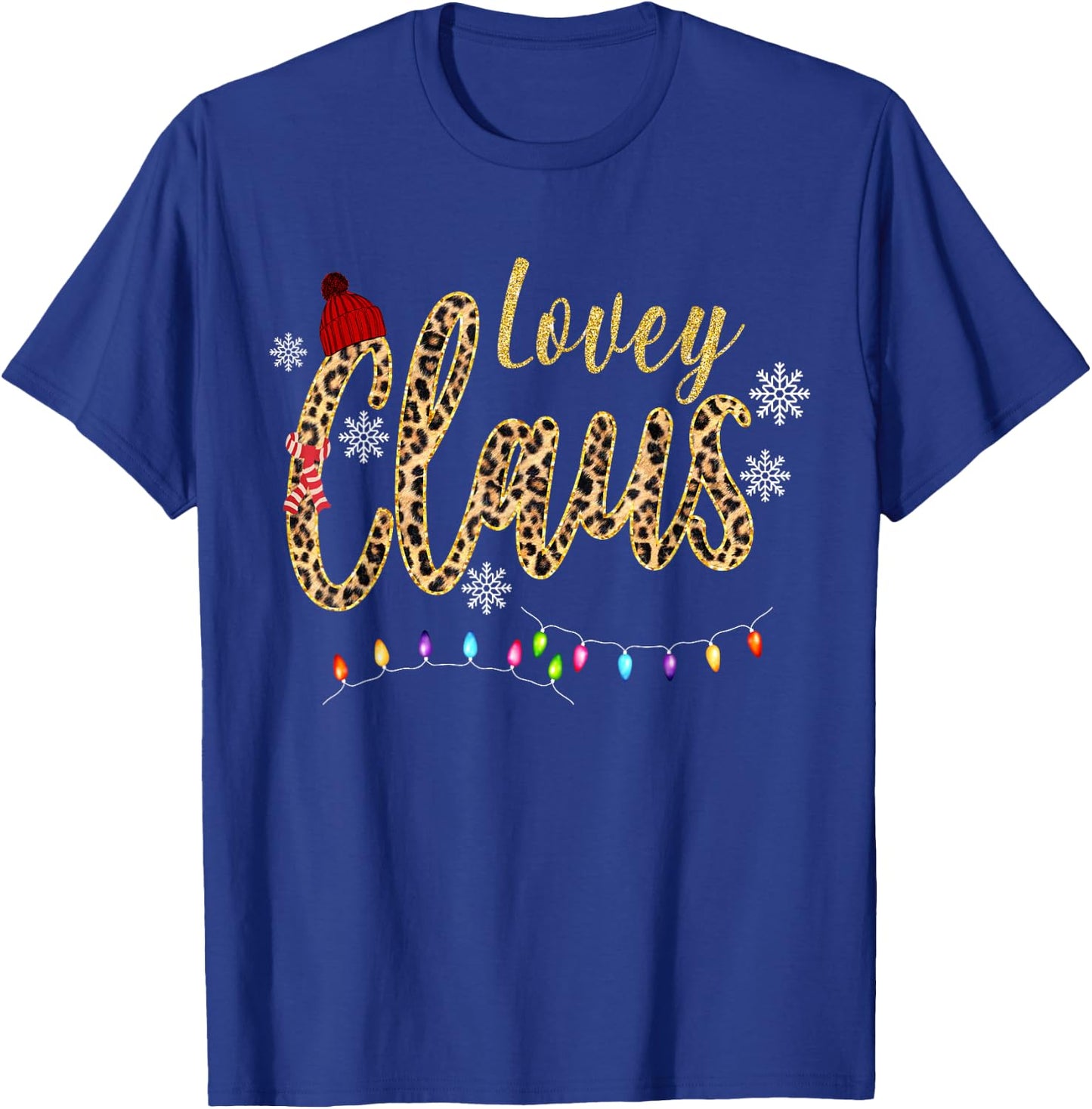 Lovey Claus - Christmas gift T-Shirt - T-Shirt | Royal