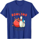 Bowling Bowler Kid Daddy's Bowling Buddy Father's Day T-Shirt - T-Shirt | Royal