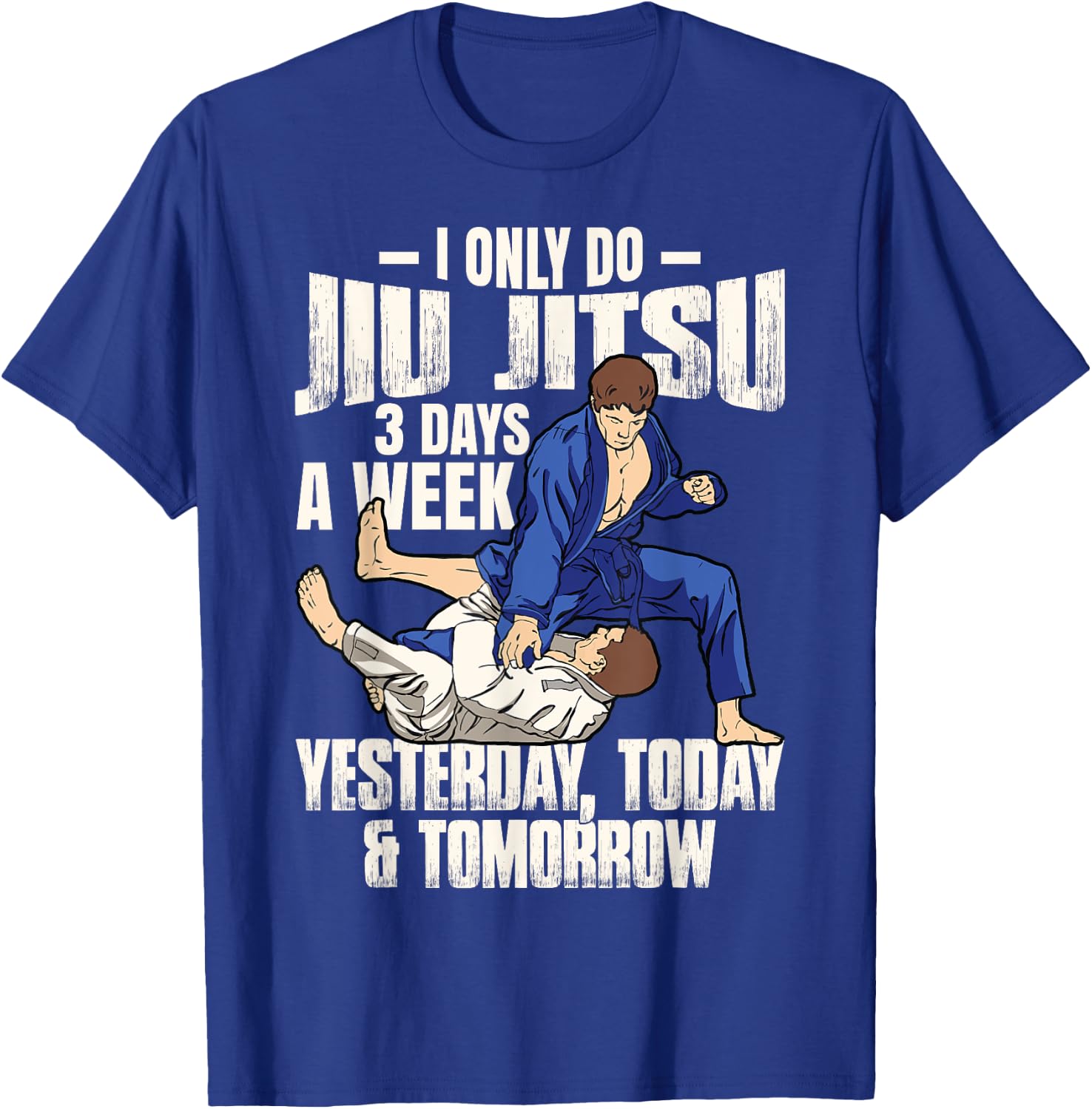 Funny Jiu Jitsu Martial Art Brazilian BJJ T-Shirt - T-Shirt | Royal