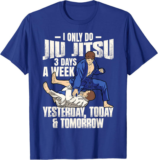 Funny Jiu Jitsu Martial Art Brazilian BJJ T-Shirt - T-Shirt | Royal