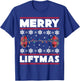 Merry Liftmas Funny Christmas Gym Workout Fitness Gift T-Shirt - T-Shirt | Royal