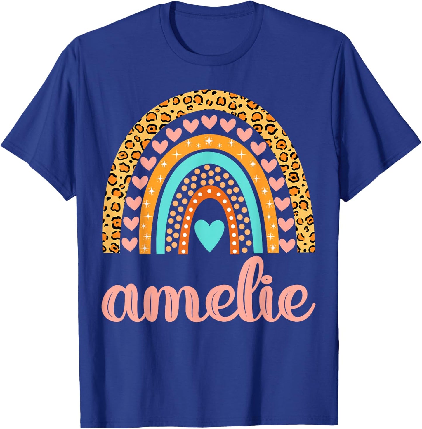 Amelie Amelie Name Birthday Shirt Gift T-Shirt - T-Shirt | Royal