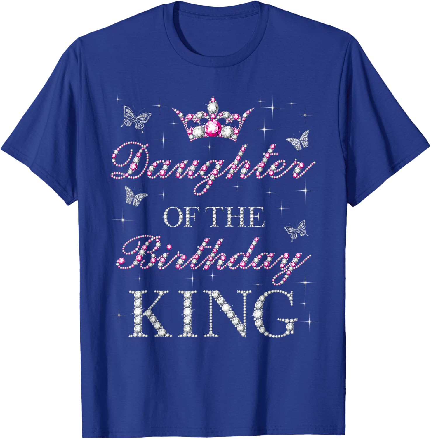 Daughter Of The Birthday King Birthday Party T-Shirt - T-Shirt | Royal
