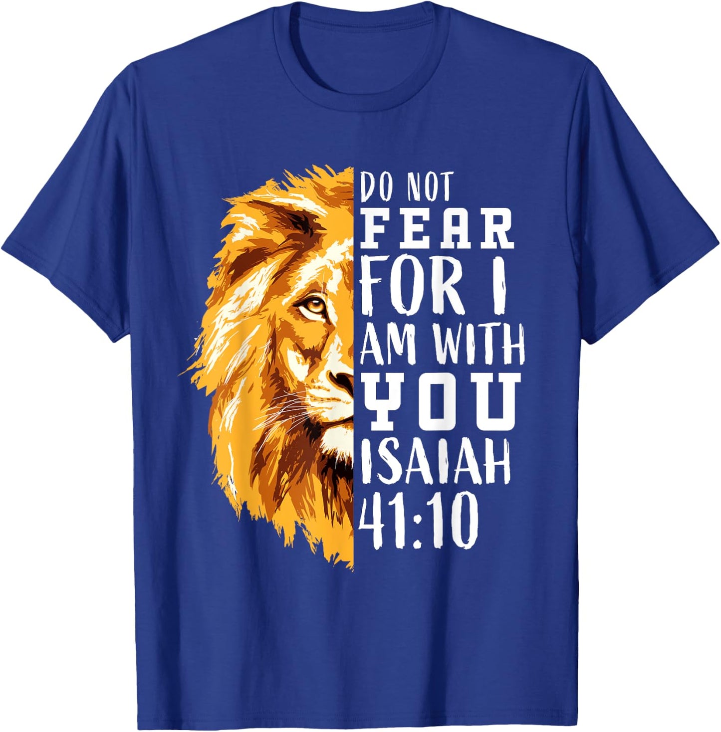 Christian Bible Verse Lion of Judah for Children and Boys T-Shirt - T-Shirt | Royal