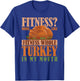 Thanksgiving Gym Fitness More Turkey in My Mouth T-Shirt - T-Shirt | Royal