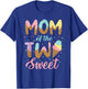 Mom of the Two Sweet Birthday Girl Ice Cream Lovers 2nd T-Shirt - T-Shirt | Royal