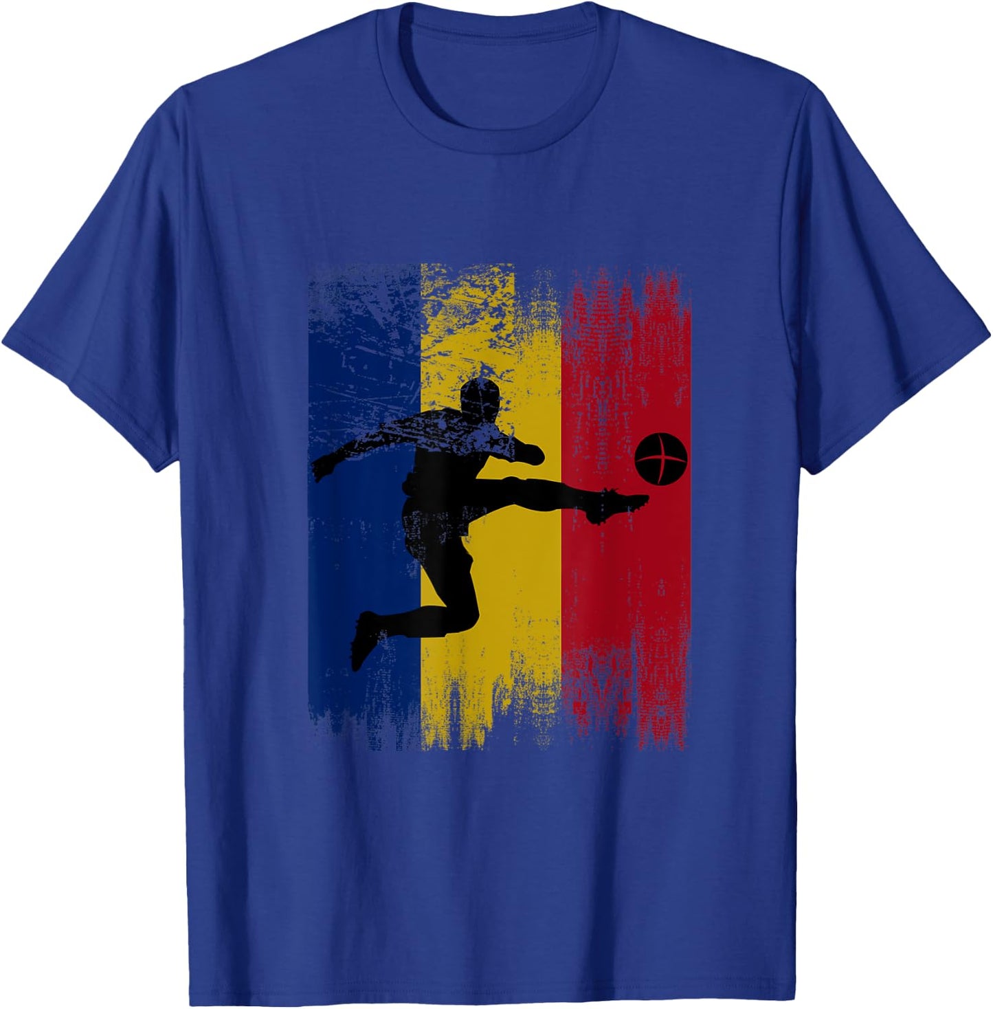 Romania Soccer Romanian Football Romania futbol team T-Shirt - T-Shirt | Royal