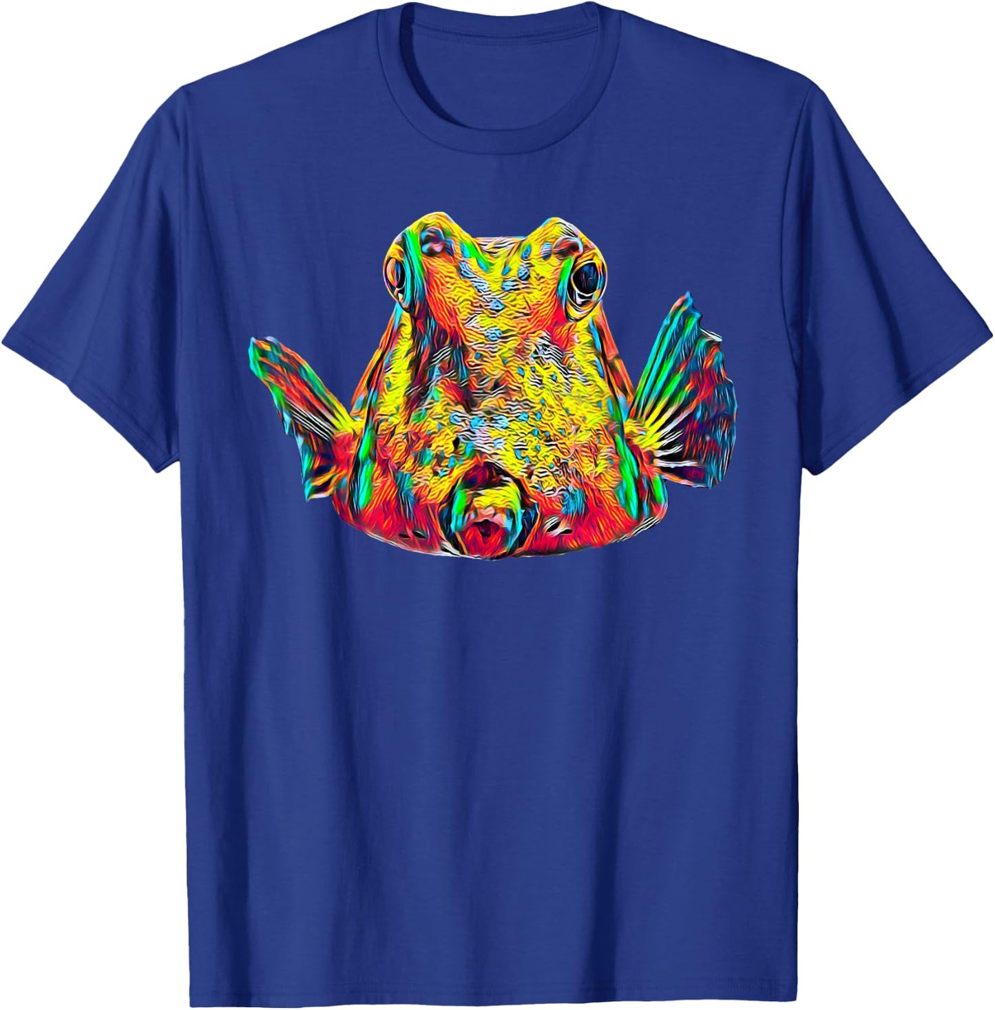 Longhorn Cowfish T-Shirt - T-Shirt | Royal