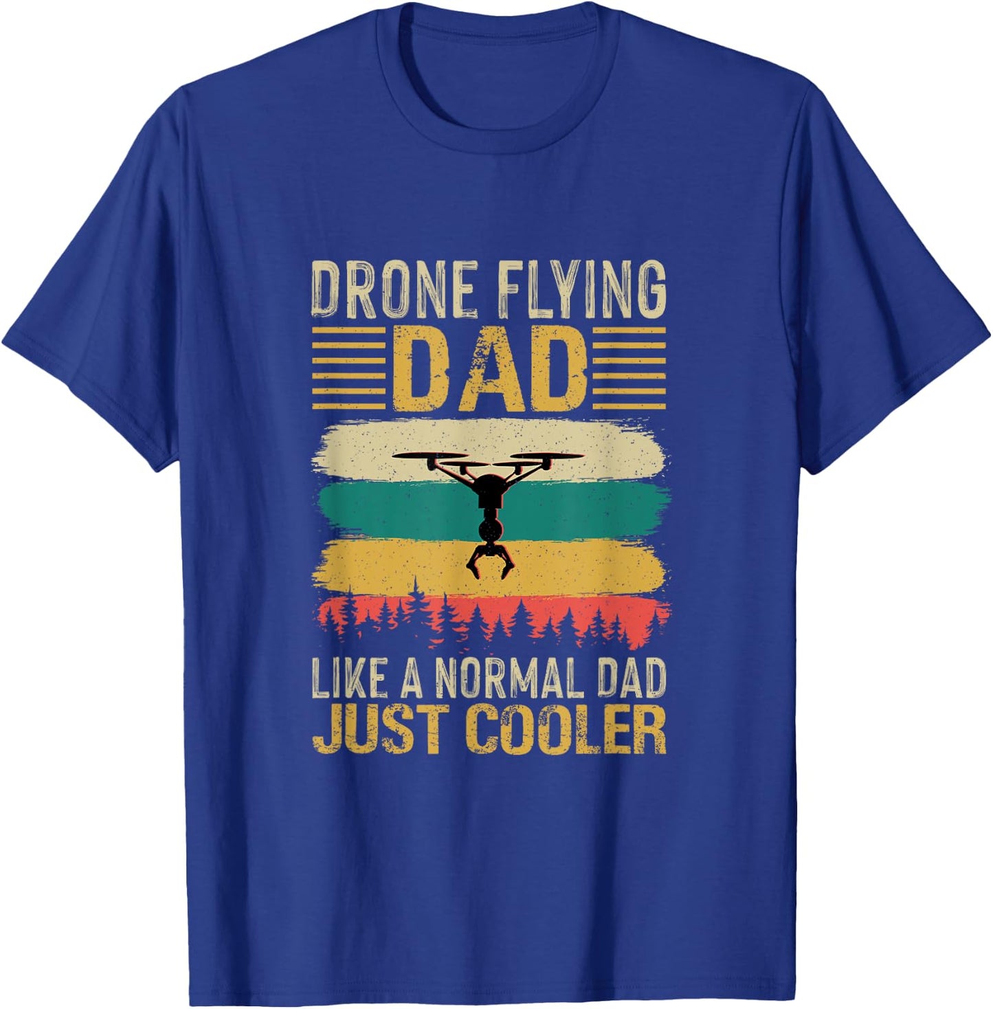 Funny Drone Pilot Design Women Drone Operator T-Shirt - T-Shirt | Royal