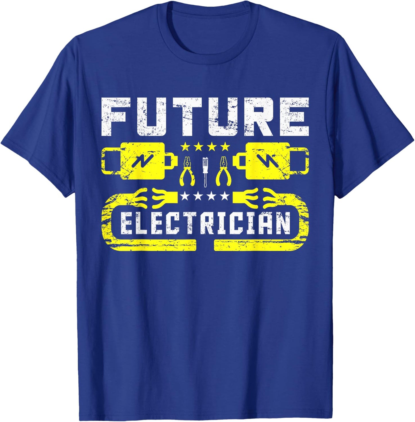 Future Electrician Apprentice in Training T-Shirt - T-Shirt | Royal
