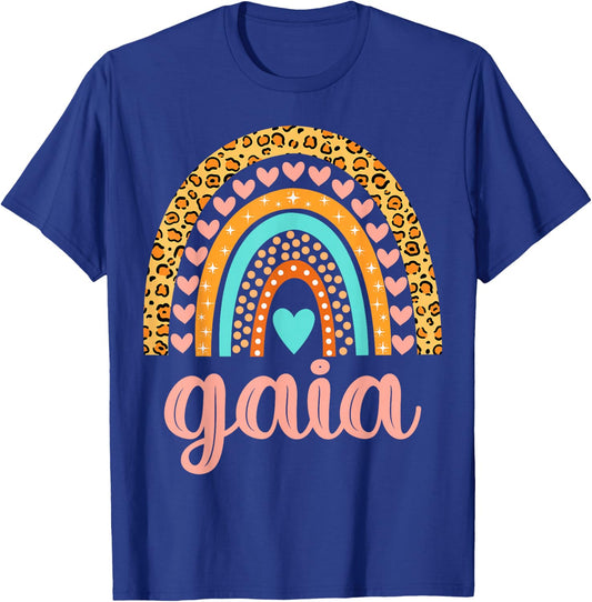 Gaia Gaia Name Birthday Shirt Gift T-Shirt - T-Shirt | Royal