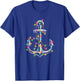 Christmas Lights Boating Sailing Cruise Boat Gifts T-Shirt - T-Shirt | Royal