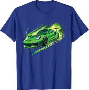 911 Supercar Exotic Sports Car Concept Boys Graphic T-Shirt - T-Shirt | Royal