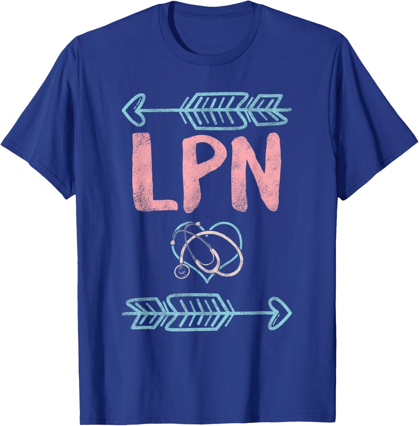 LPN Licensed Practical Nurse Graduation Nursing Nurses Week T-Shirt - T-Shirt | Royal