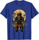Astronaut Samurai Anime Japanese Sword T-Shirt - T-Shirt | Royal