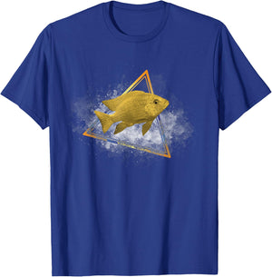 African Cichlids Peacock Cichlid Breeders Aquarium Fish T-Shirt - T-Shirt | Royal