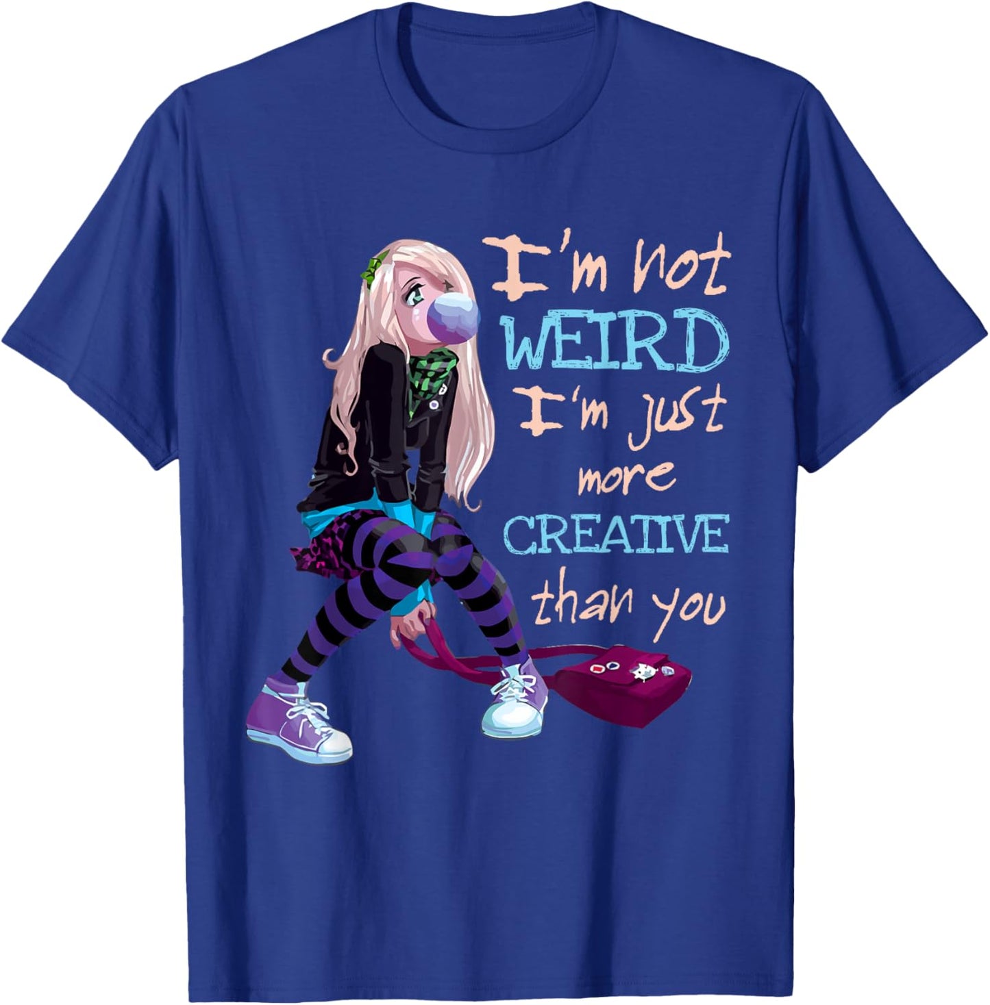 Kawaii Anime Girl Kawaii Clothes Anime Clothing Not Weird Small T-Shirt - T-Shirt | Royal