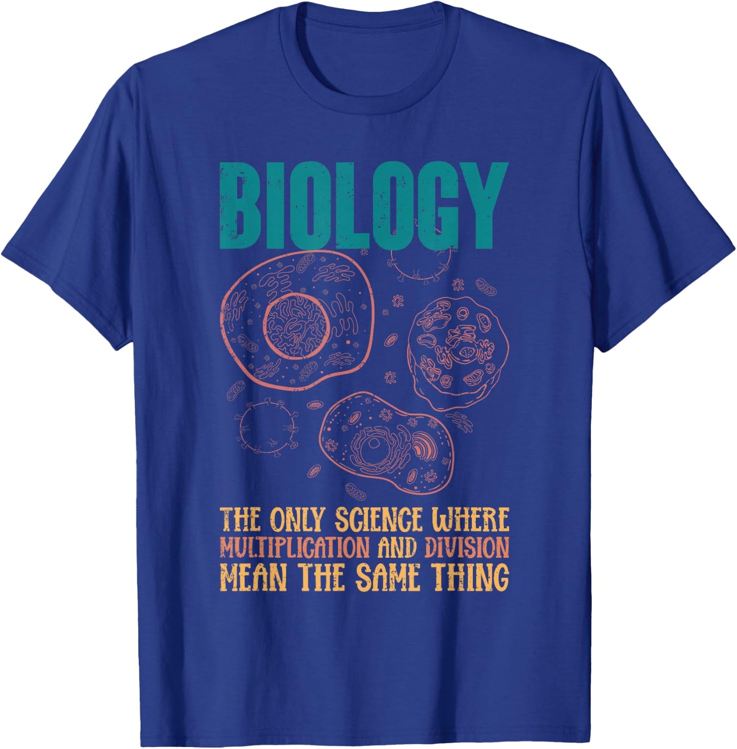 Division und Multiplication meinen das gleiche Lustiges Bio T-Shirt - T-Shirt | Royal
