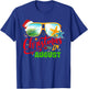 Funny Christmas in August gift Summer Reindeer Float Xmas T-Shirt - T-Shirt | Royal