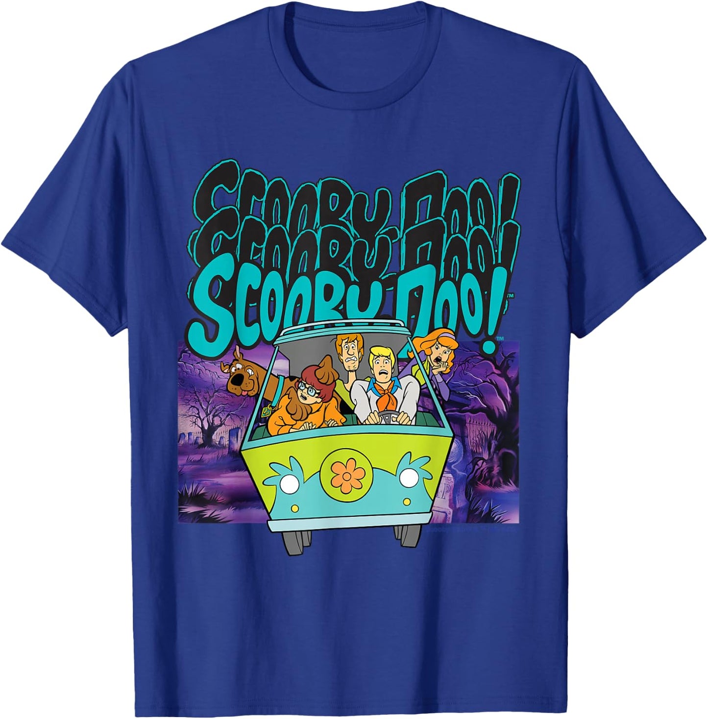 Scooby Doo! Scooby Doo! Scooby Doo! T-Shirt - T-Shirt | Royal